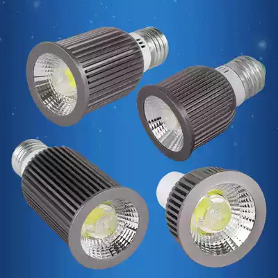 LED light Cup E27 clothing store shot bulb 12 watts super bright white warm light cob single light downlight spotlight light light source