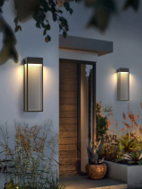 Wall lamp outdoor solar wall lamp waterproof villa exterior wall lamp garden wall lamp modern simple courtyard door front light
