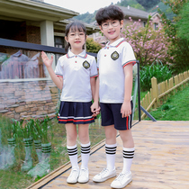 School uniforms for primary school students 2022 new Summer Inn Wind suit Kindergarten Garden clothes Summer style Banquerading Sport kit Dingding