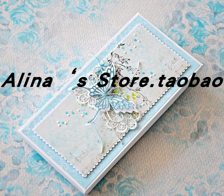 Cutting template DIY template cutting die greeting card album Scrapbook Making tool Overlay butterfly