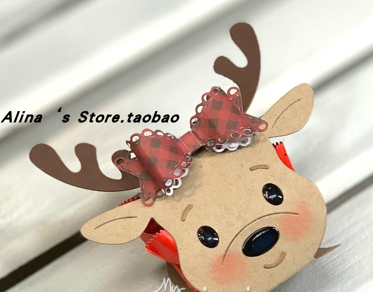 Cutting template DIY template cutting die card album Scrapbook making tool for reindeer box