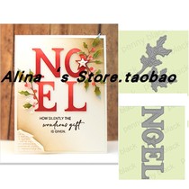 Cutting template DIY die cutting die card album Scrapbook making tool Leaf letters