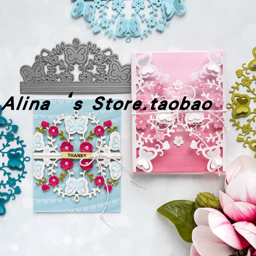 Cut formwork DIY stencil cutting die greeting cards Scappbook Making tools butterfly flower cards