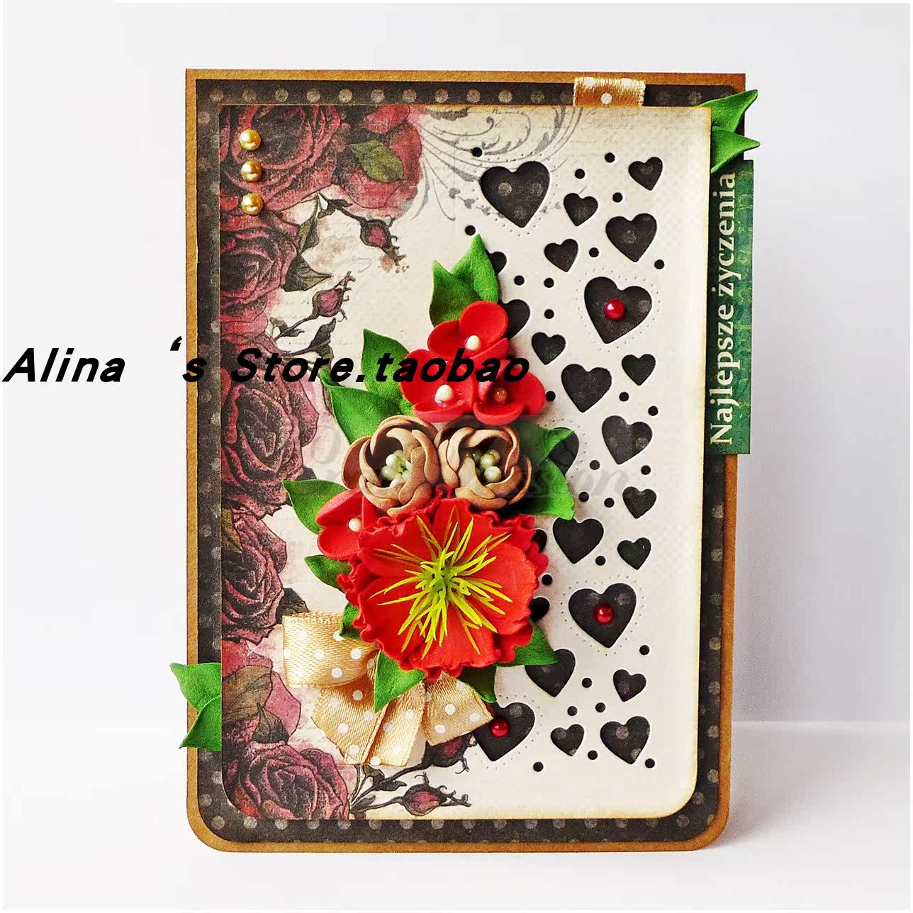 Cutting template DIY templating cutting die greeting cards Scappbook Making tools Caring background