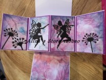 Cutting template DIY templating cutting die greeting card album Scrapbook Making tool Butterfly Wonder Woman