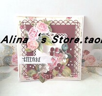 Cutting template DIY template cutting die card album Scrapbook making tool lace box