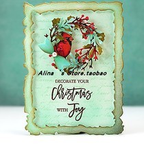 Cut formwork DIY stencil cutting die greeting card album Scrapbook Making tool rectangular frame