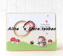 Cut formwork DIY stencil cutting die greeting card album Scrapbook Making tool circle track