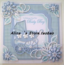 Cutting template DIY stencil cutting die greeting card album Scrapbook Making tool stroller