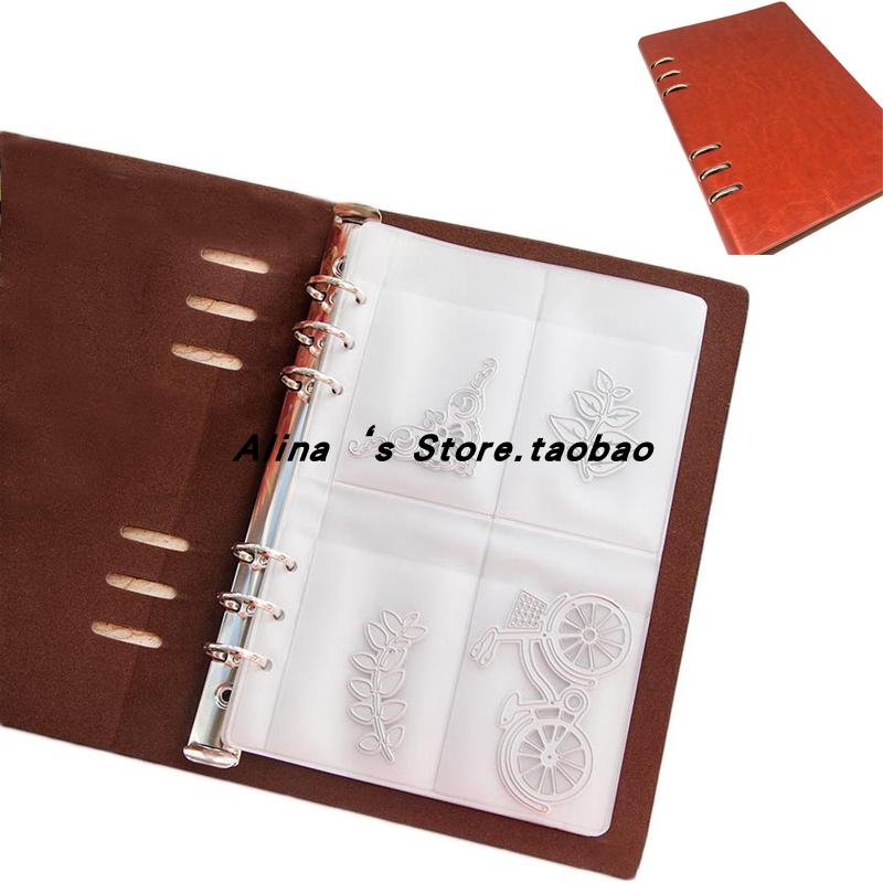 Cutting formwork DIY stencil greeting cards Scappbook seal formwork collection This A5 storage containing book
