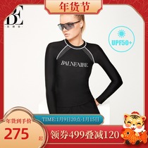 BE van der Ande Ann split swimsuit female 2022 New Belly Belly long sleeve warm sunscreen soak hot spring swimsuit swimsuit swimsuit