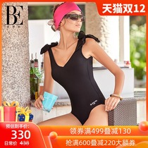 BE van der Ande Ann one-piece swimsuit women romantic holiday ins Wind one-piece swimsuit 2021 New Deep V beauty back swimsuit