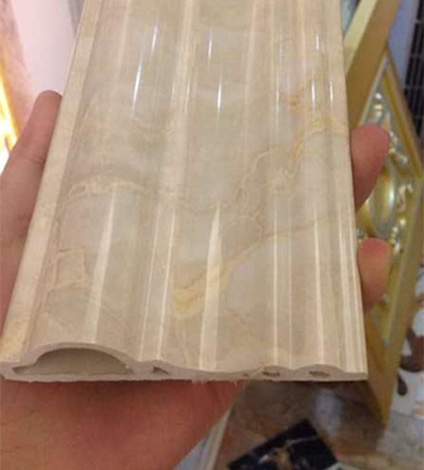 pvc imitation marble decorative line background wall line border European style door sleeve window cover wrapping trim line 8cm