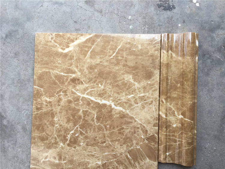 Imitation marble stone plastic stone flat background wall Door cover window cover bag edge pressure edge Decorative line edge 30cm