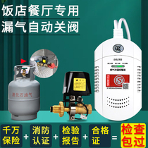 Gas alarm LPG leakage shut-off valve gas gas automatic gas shut-off hotel gas tank alarm