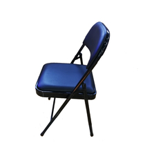 Physical store] School concert hall theater folding steel single thickened leather seat violin performance chair piano u