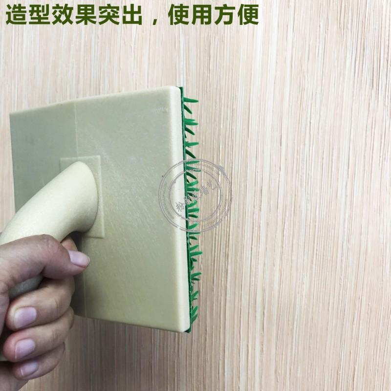 Art Lacquer Coating Tool Big Full Creatine Floral Tooth Wan Use Brushed Greens Brushed Silicon Algae Clay Cloth Art Year Round Styling Brush