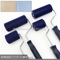 Creatine Wall Film Lacquered Horizontal Textured Roller Art Paint Tool Creatine Wall Vertical Textured Drum