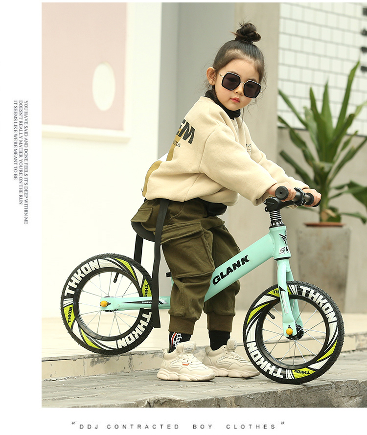 xe thăng bằng mini cho bé Trẻ em cân bằng xe trẻ em 12-3-6 tuổi không có bàn đạp xe hai bánh xe đạp yo xe trượt xe - Smart Scooter xe thăng bằng tooti pro 2019