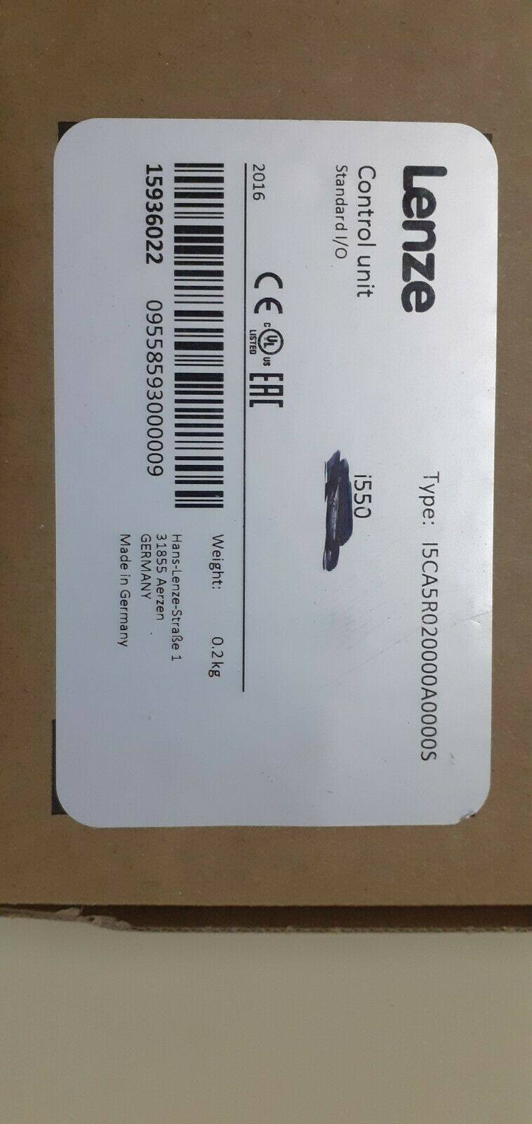 German Lenze inverter I55AE211F1AV11003S