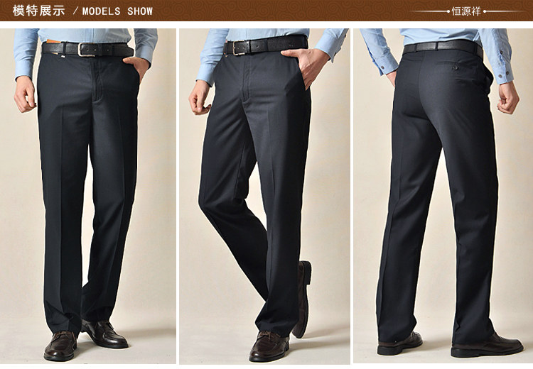 Pantalon droit en polyester pour été - Ref 1469894 Image 28