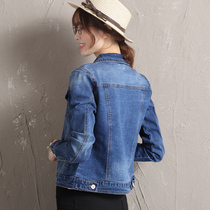 Denim coat Women 2021 Spring and Autumn Slim Slim Denim Short Long Sleeve Top Korean Tide ins Jacket