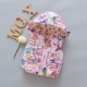 McGee Bear Girl Áo vest mùa đông 1/2/3/4/5 tuổi Nữ bé độn áo vest vest bé