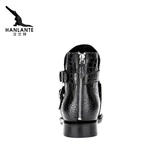 Короткие сапоги для кожаной обуви, высокая повседневная обувь, ботинки, из натуральной кожи