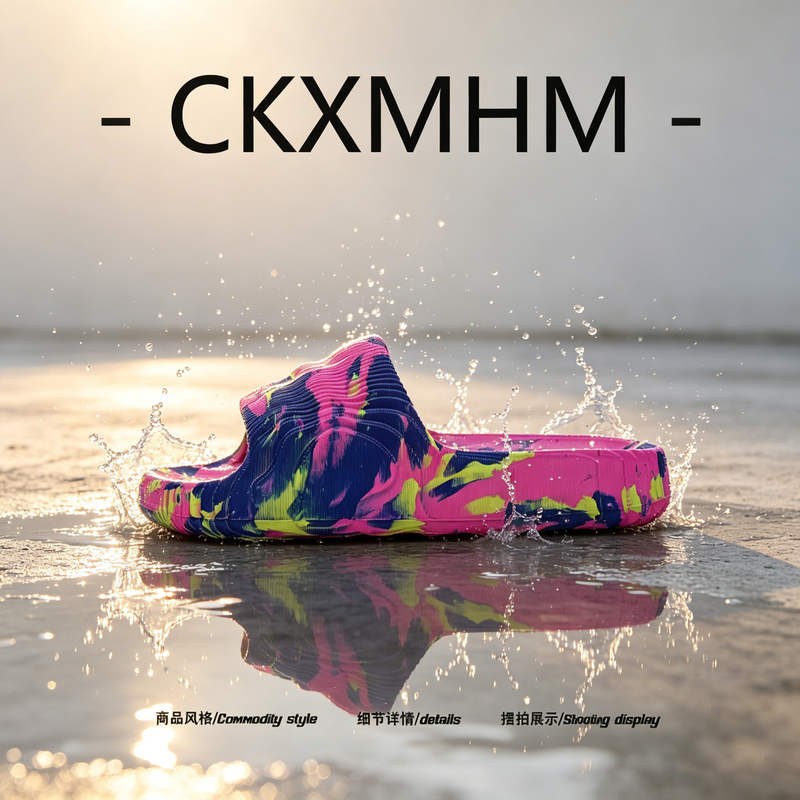 【Personalized Graffiti】2026 Summer New Niche Tie-Dye Slide Sandals for Men and Women, Camouflage Thick-Soled Slippers for Shopping 【Personalized Graffiti】2026 Summer New Niche Tie-Dye Slide Sandals for Men and Women, Camouflage Thick-Soled Slippers for Shopping