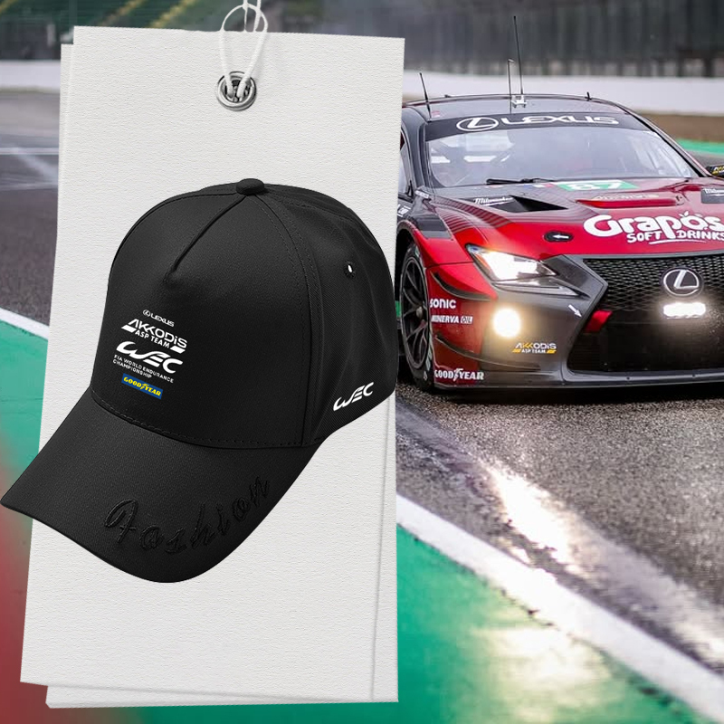 2026 Lexus Team Uniform Wec Racing Uniform Fan Baseball Cap Sun Protection Hat for Men and Women