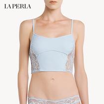LA PERLA LADY LAYLA SEXY BEAUTY BACK LACE FLORAL EMBROIDERY WITHOUT STEEL RING BRA