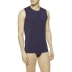 La Perla Men LP SKIN Series Thoải mái không tay phi hành đoàn cổ Vest Thời trang thể thao giản dị Áo sơ mi cotton - Áo vest áo cotton nam mùa hè Áo vest