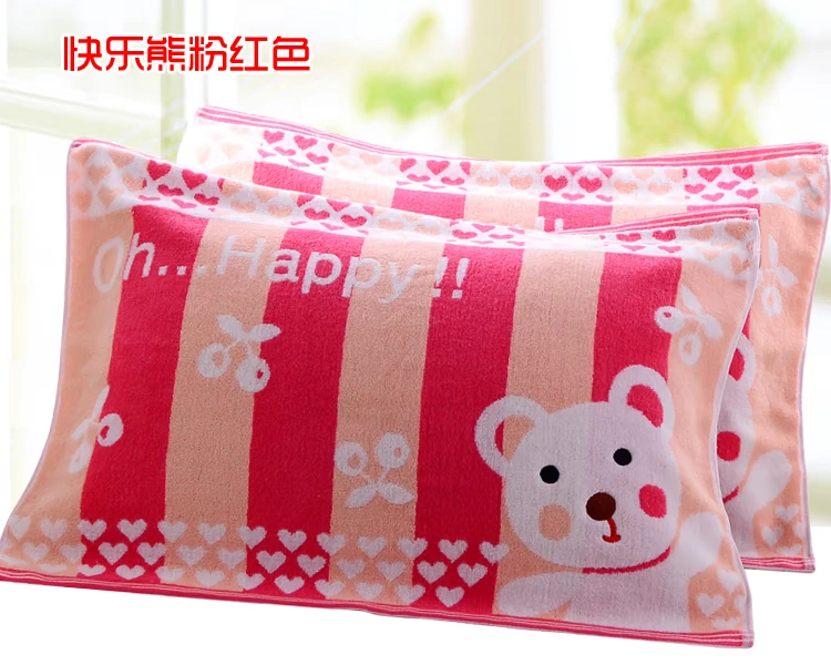 [Đặc biệt hàng ngày] Khăn gối cotton cotton dày mềm đôi kết hôn cao cấp chính hãng gối khăn cặp vỏ gối anime