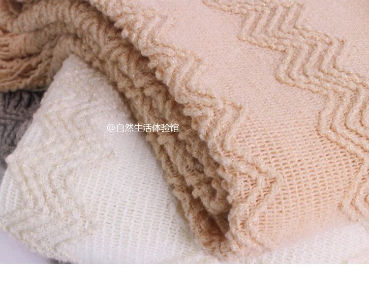 Xuất khẩu chăn lụa vàng chăn Chăn giải trí Văn phòng Napping Chăn Màu đơn sofa thảm giường - Ném / Chăn chăn lông cuu