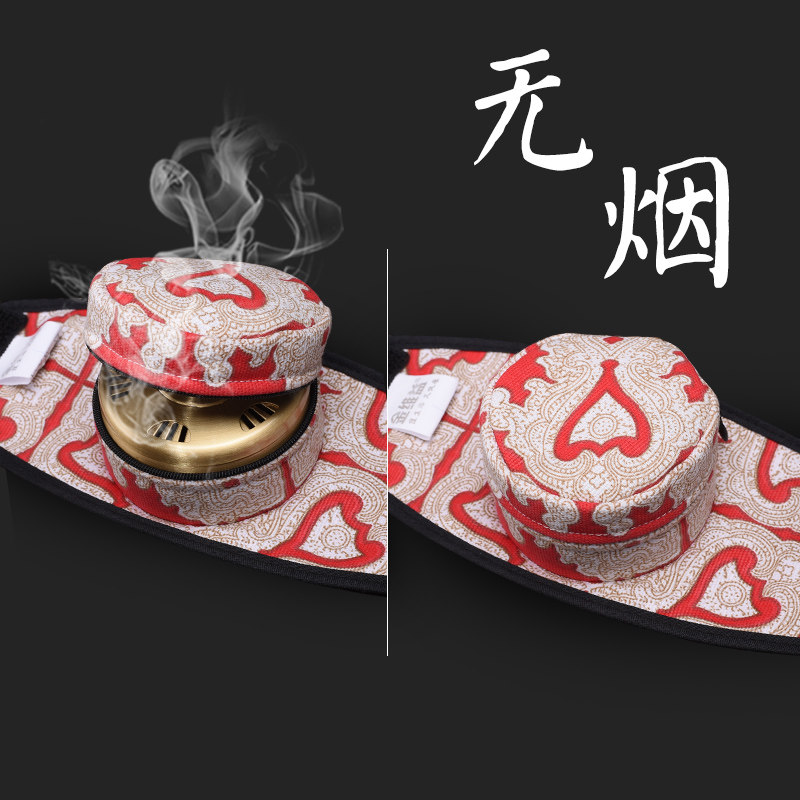 金维益无烟铜艾盒艾灸盒随身灸家用艾灸艾条熏蒸仪器