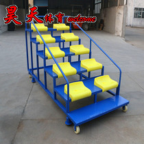 Referee stand track and field equipment 12-seat mobile finish referee stand timing stand athlete finish stand