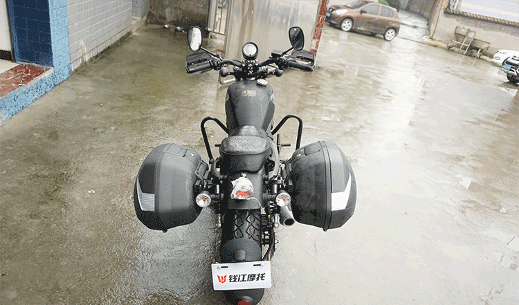 Qianjiang Rongguang QJ200-2H phía sau hộp phía sau hộp bên khung hộp phía sau hộp khung bên Xiade hộp phía sau hộp bên - Xe gắn máy phía sau hộp thùng đựng đồ gắn đuôi xe máy