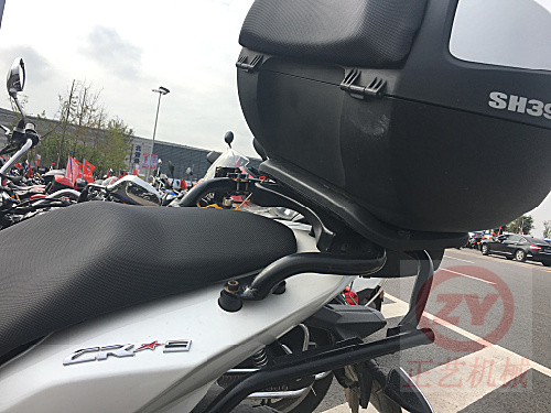 LX650 CR9 Hứa sau Kệ phía sau Khung Carrier Carrier Đuôi Hộp Khung Tái trang bị Lan can Đuôi - Xe máy Sopiler khung bảo vệ xe vision