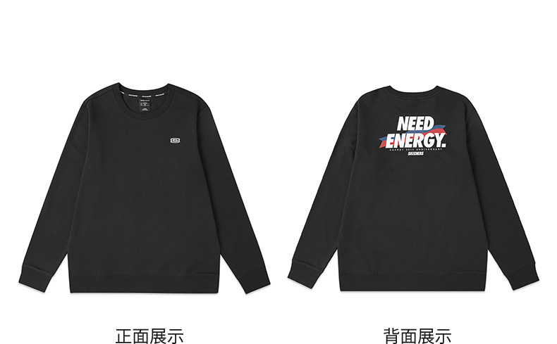 Skechers斯凯奇 男女同款 休闲运动卫衣 图7
