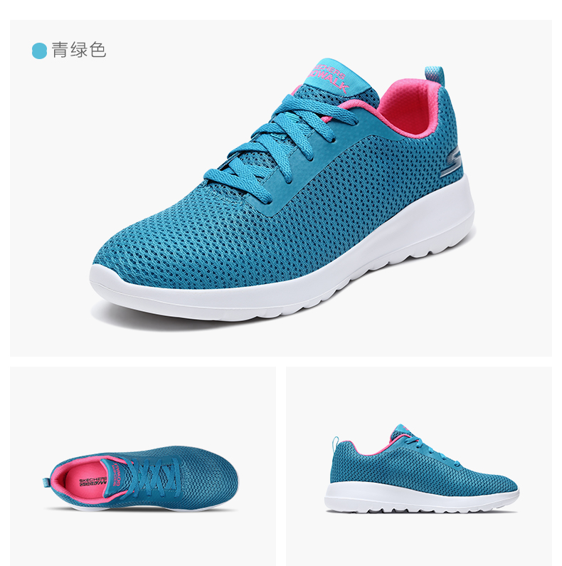Skechers SKECHER cô gái giày mới thanh niên kích thước nhỏ giày giày thể thao thoáng khí 81187L giày búp bê bé gái