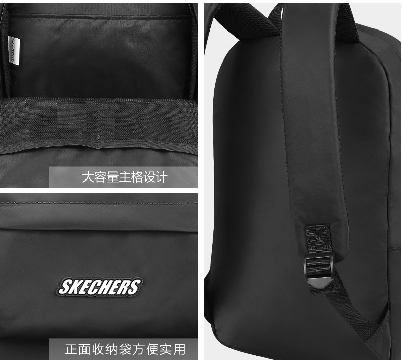 Skechers SKECHERS Ba lô Mới Nam và Nữ Thời trang Ba lô Túi du lịch thể thao SEBUF18Z010 shop balo đẹp