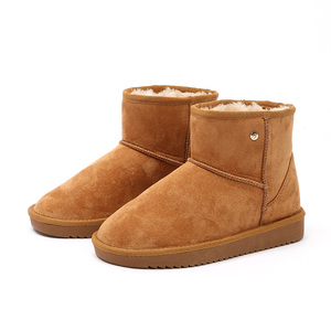 秋冬韩版雪地靴女加绒加厚棉靴