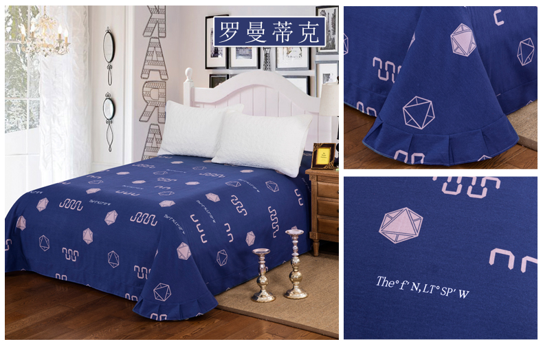 những người yêu thích thủy ngân Khăn bông phụ 100% cotton một mảnh dày mùa đông chà nhám tờ 2,0 mét 1.5m1.8 - Khăn trải giường drap giường cotton