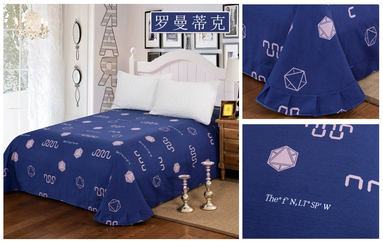 những người yêu thích thủy ngân Khăn bông phụ 100% cotton một mảnh dày mùa đông chà nhám tờ 2,0 mét 1.5m1.8 - Khăn trải giường