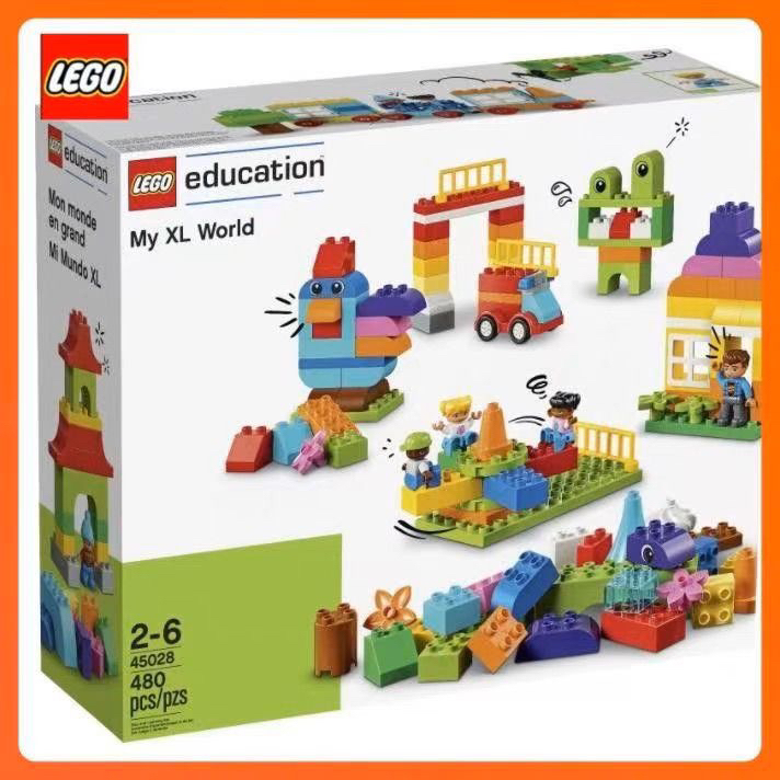 Lego45028 New Product Myxl World Kidsren's 9090 Large-Scale Loose Parts Combination Set Puzzle