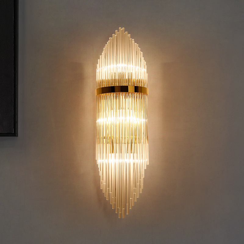Background Wall Light Lavish Crystal Wall Light Living Room Light Rear Modern Decoration Lamps Hotel Walkway Light Stairway Light New