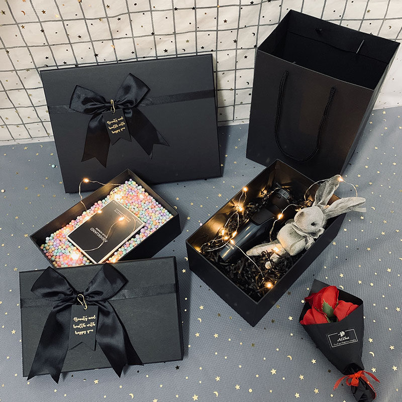 Lipstick gift box Sins Wind Guys Birthday Clothes Gift Boxes Empty Box Delicately Lipstick Gift Wrapping Box