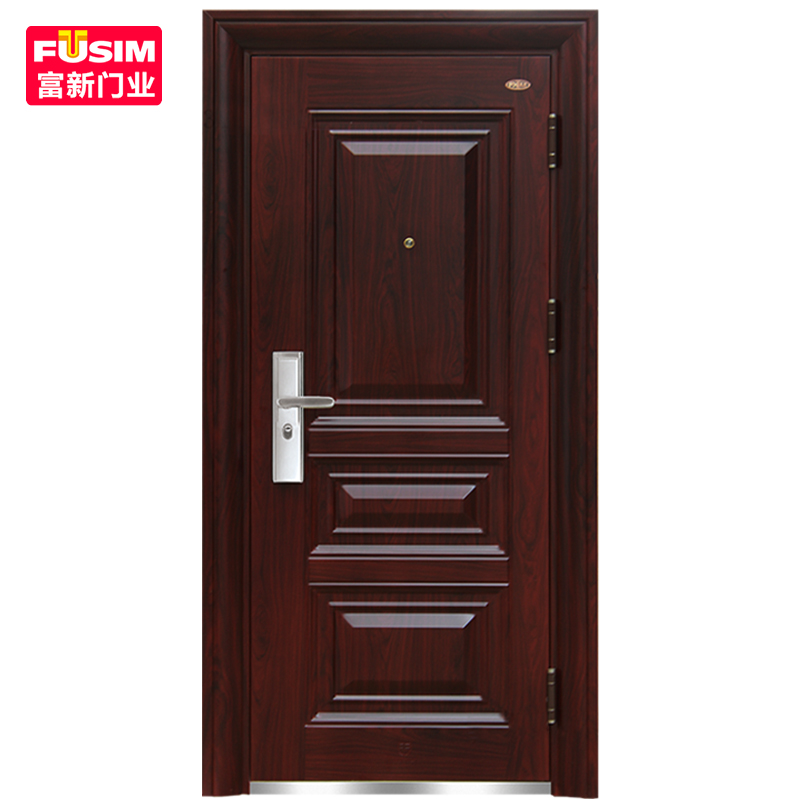 FUSIM Rich New Entrance Doors Nationwide Package Installation Customized Villa Safety Door Iron Door Steel Door