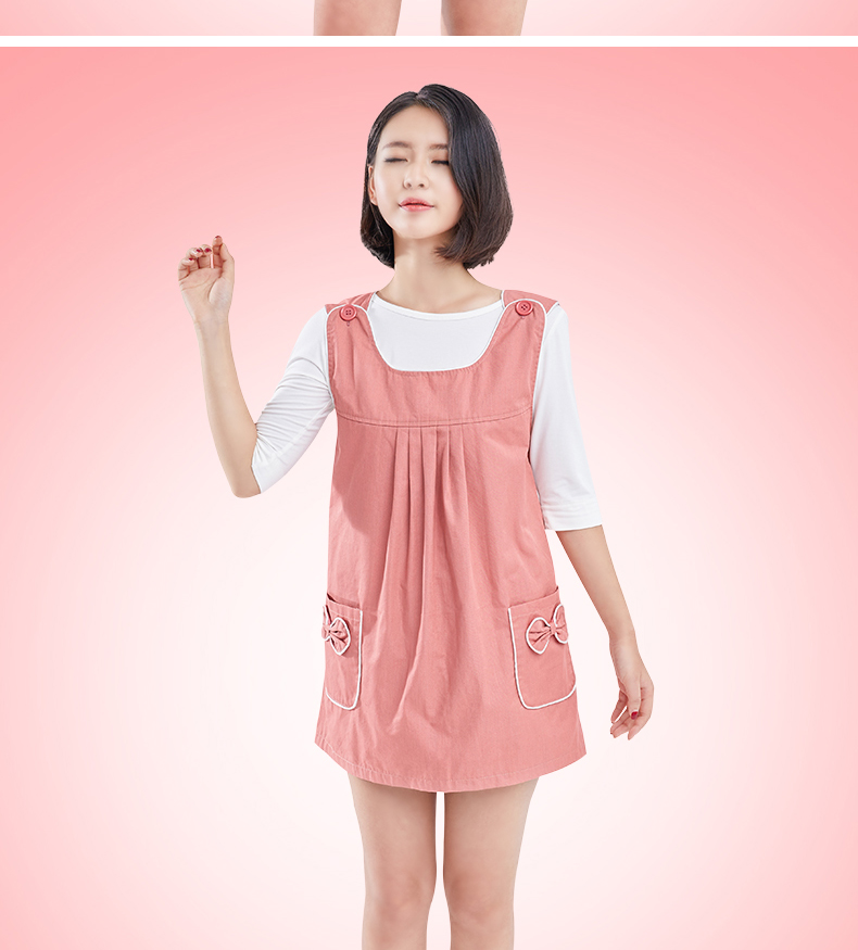Phụ nữ mang thai hai lớp phù hợp với bức xạ bà bầu ăn mặc tạp dề chính hãng quần áo chống bức xạ bốn mùa kích thước lớn quần áo chống bức xạ cho phụ nữ mang thai