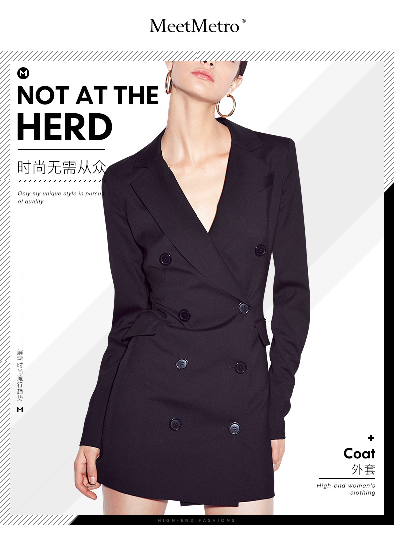 Veste pour femme MEETMETRO en Polyester - Ref 3221336 Image 10